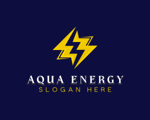 Lightning Bolt Energy logo design