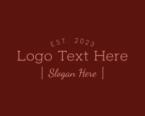 Elegant - Stylish Restaurant Shop logo design