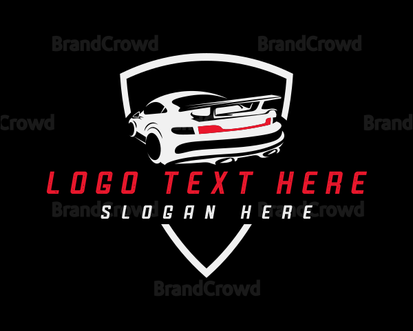 Detailed Motorsport Car Logo
