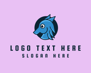 Ocean - Marine Aquatic Seahorse logo design