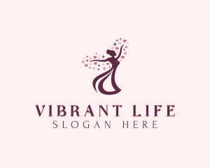 Natural Woman Beauty logo design