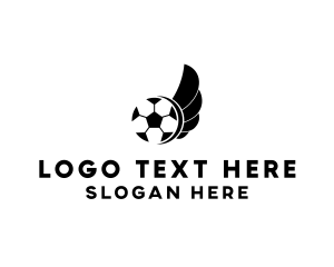 Fitness - Soccer Wings Sports logo design