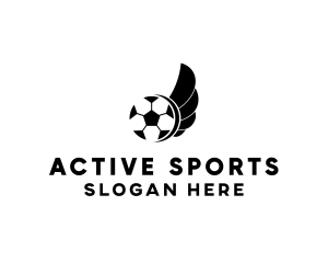 Soccer Wings Sports logo design