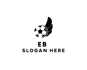 Football - Soccer Wings Sports logo design