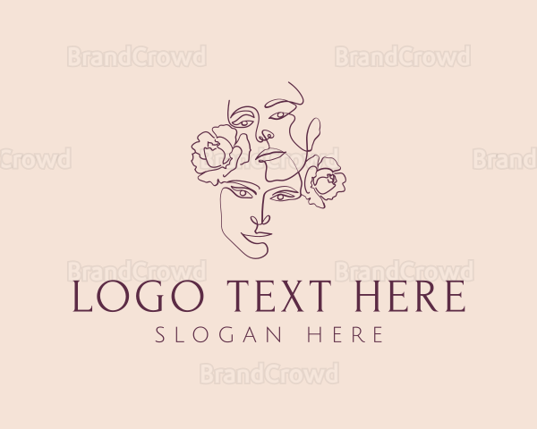 Elegant Flower Girls Logo