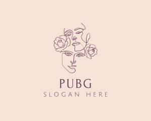 Elegant Flower Girls Logo