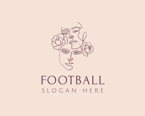 Flower - Elegant Flower Girls logo design