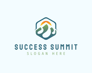 Sunset Nature Summit logo design