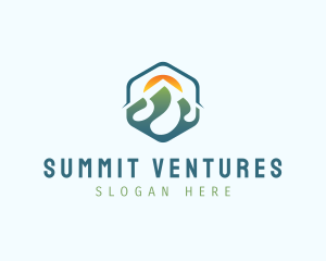 Sunset Nature Summit logo design