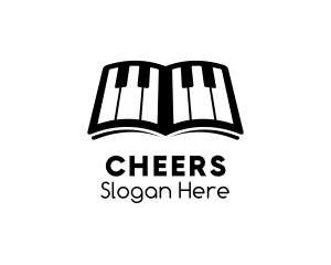 Piano Music Lessons Book Logo