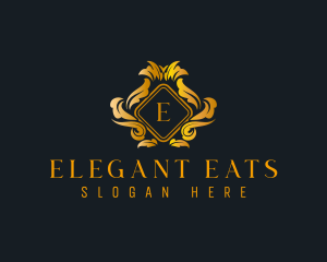 Floral Luxury Elegant logo design