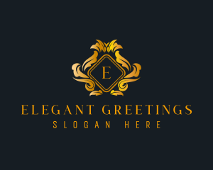 Floral Luxury Elegant logo design