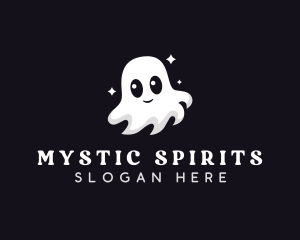 Haunted Ghost Spirit logo design