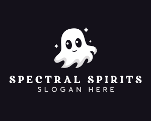 Haunted Ghost Spirit logo design