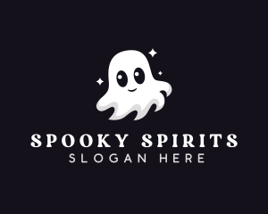 Haunted Ghost Spirit logo design