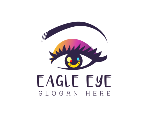 Eyes Cosmetic Beauty logo design