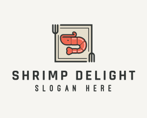 Shrimp Fork Kitchen logo design