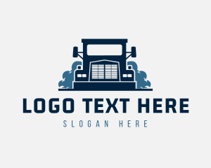 Transport - Logistics Transport Truck logo design