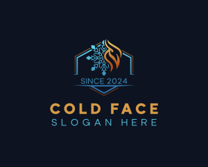 Cold Fire Ventilation logo design