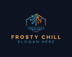 Cold - Cold Fire Ventilation logo design
