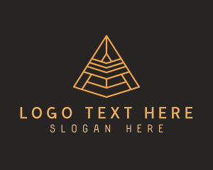 Enterprise - Business Firm Pyramid logo design