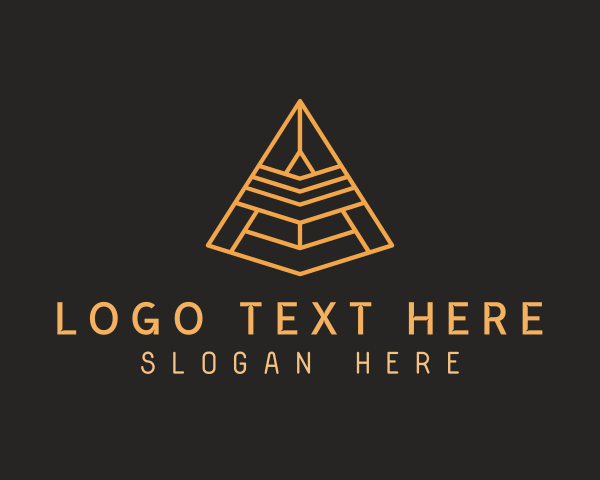 Firm - Business Firm Pyramid logo design