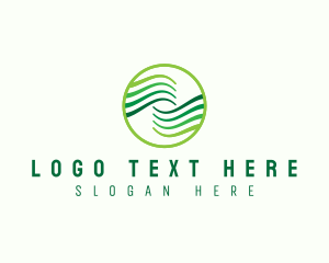 Technology - Creative Startup Wave logo design