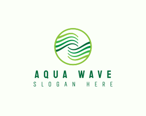 Creative Startup Wave logo design