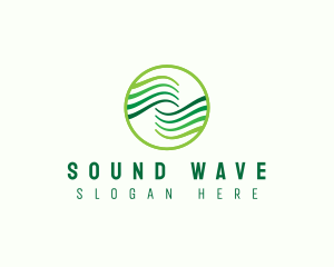 Creative Startup Wave logo design