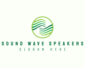 Creative Startup Wave logo design