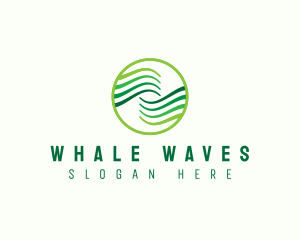 Creative Startup Wave logo design