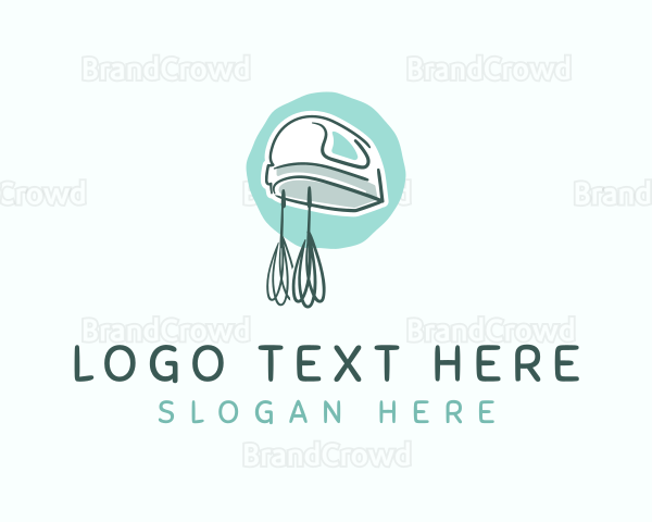 Hand Mixer Baking Tool Logo