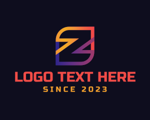 Mechanical - Modern Media Letter Z logo design
