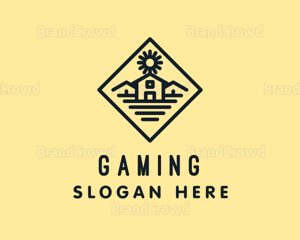 Sun Residential Housing Logo