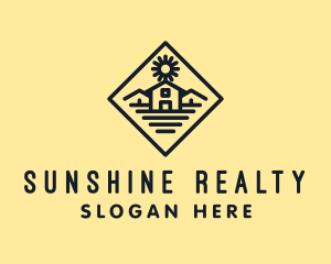 Sun Residential Housing  logo design