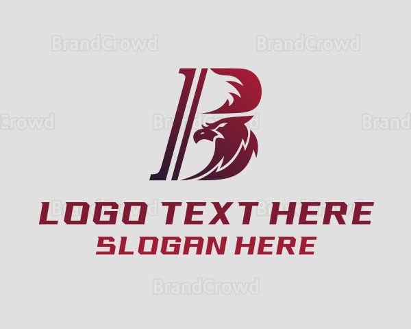 Eagle League Letter B Logo