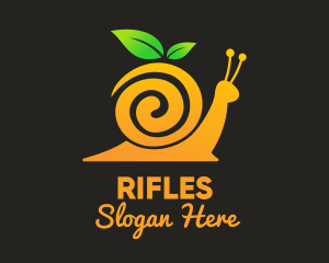 Snail Orange Juice Logo