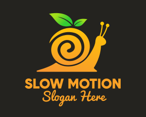 Snail - Snail Orange Juice logo design