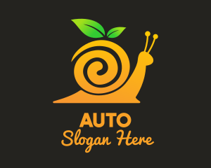 Dessert - Snail Orange Juice logo design