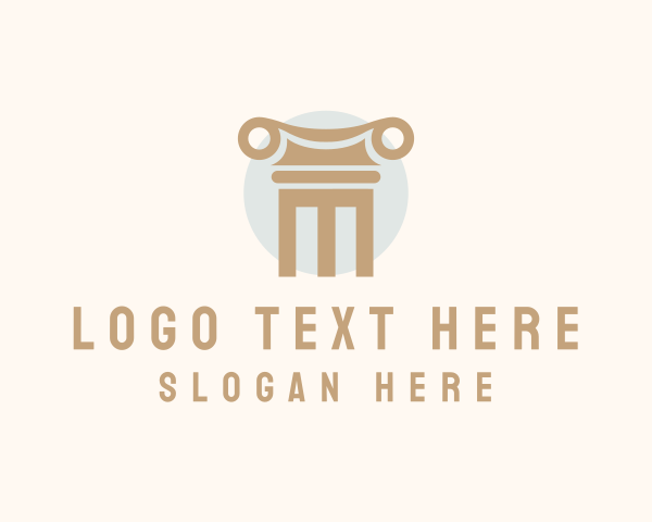 Investor - Column Construction Firm logo design