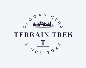 Mountain Valley Trek logo design