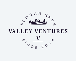 Mountain Valley Trek logo design