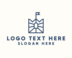 Heritage - Turret Flag Company logo design