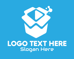 Storage - Digital Media Storage Box logo design