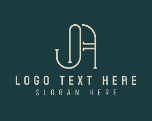 Letter Dt - Generic Firm Letter JA logo design