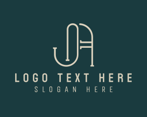Letter Ab - Modern Creative Business logo design