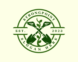 Horticulture - Shovel Nature Plant logo design