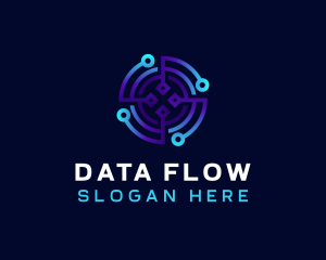 Digital Data Technology logo design