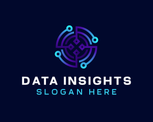 Digital Data Technology logo design