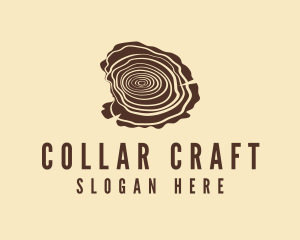 Wood Timber Craft logo design